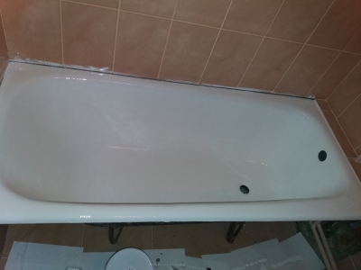 Восстановление чугунной ванны акрилом в Тернополе